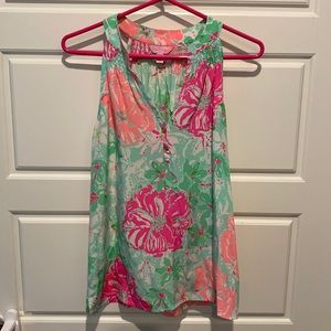 Floral Lilly Pulitzer Tank